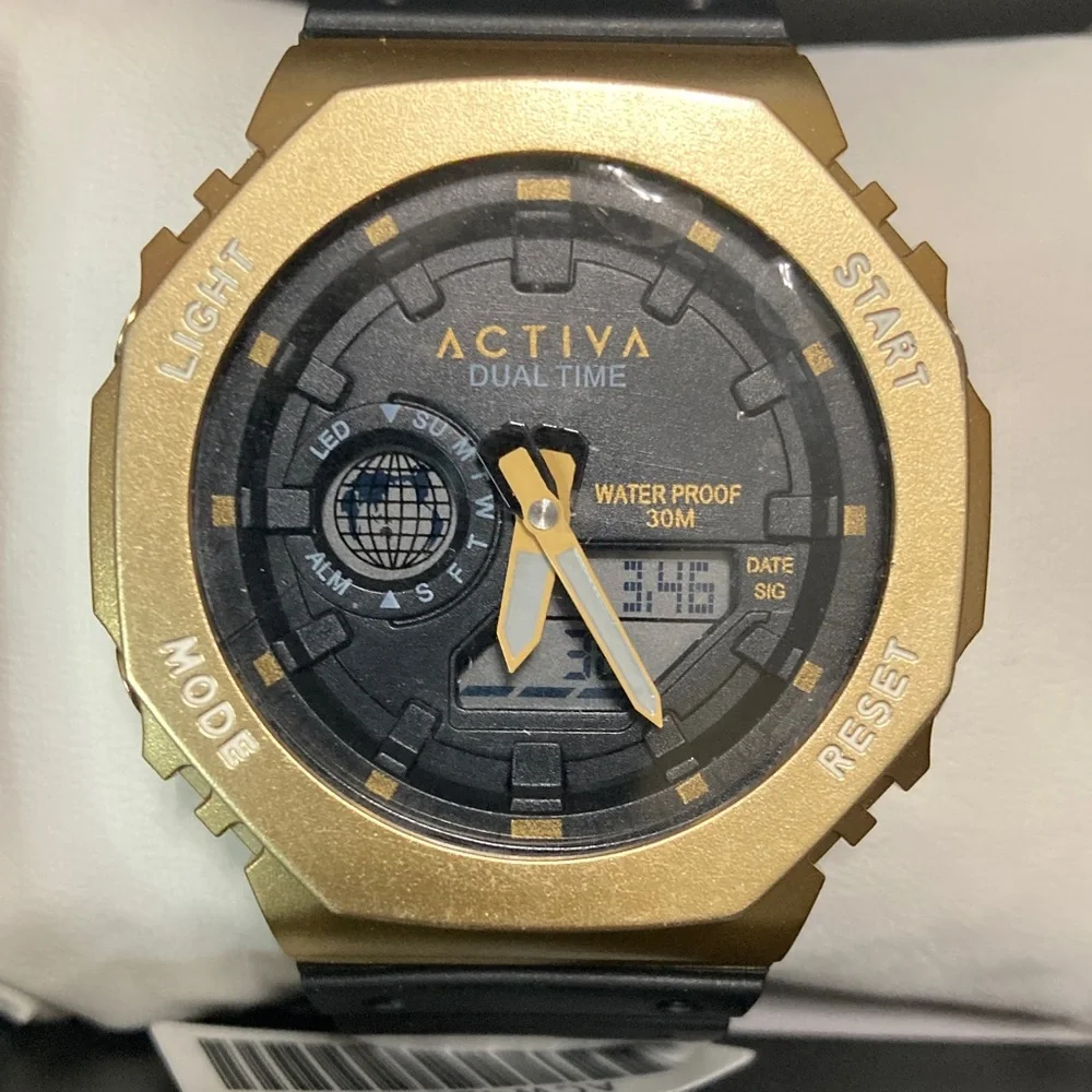 Activa Recon X-Invicta Digital Mens Watch - 45.5mm, Black (ACW423-008)